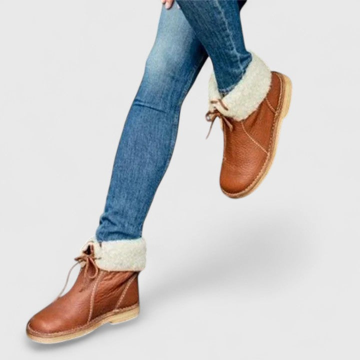 Women's Comfort Boots in Red, Brown or Blue