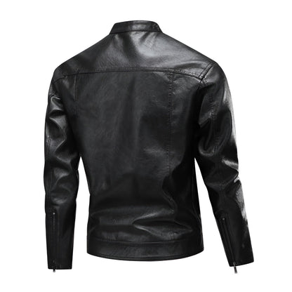 Ethan™ | Leather Aviator Jacket