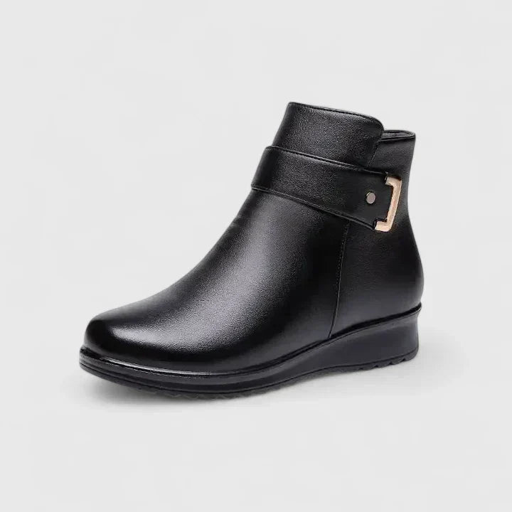 Women's Comfort Boots in Two Black Colorways