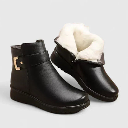 Women's Comfort Boots in Two Black Colorways