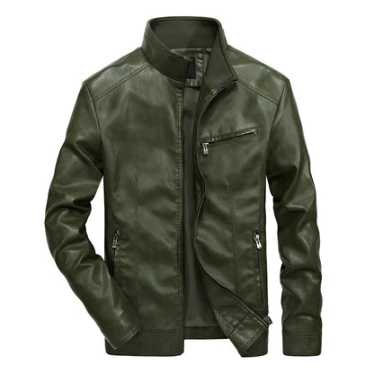 Noah™ | Men's Casual Leather Jacket