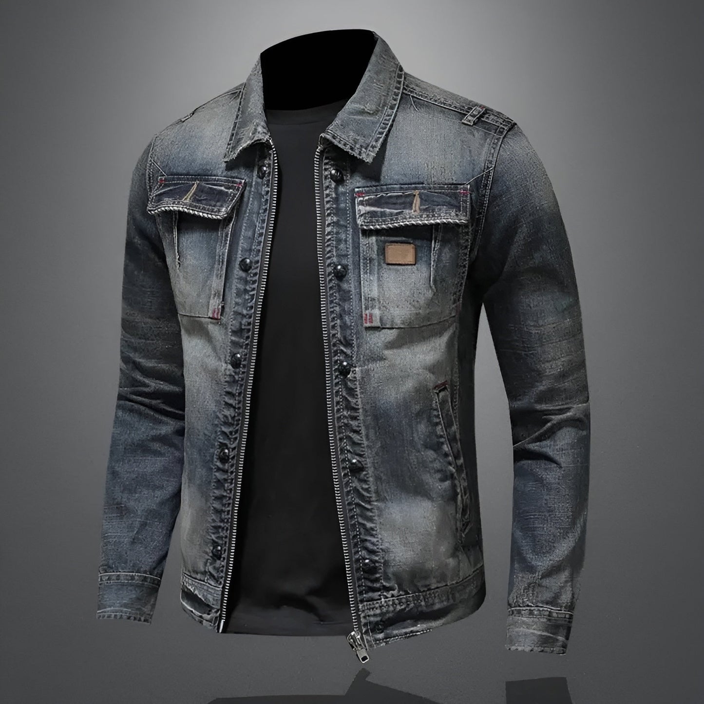 Carlo™ | Retro Denim Jacket