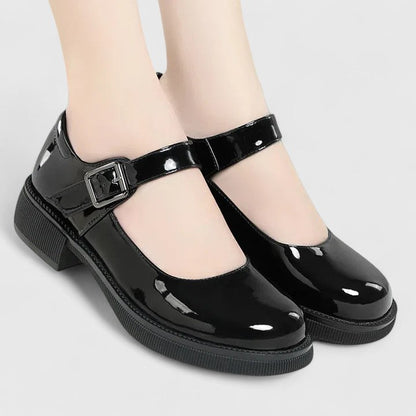 Women's Comfort Shoes in Black and Matte Black