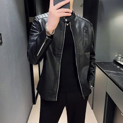 Adrien™ | Elegant Leather Jacket