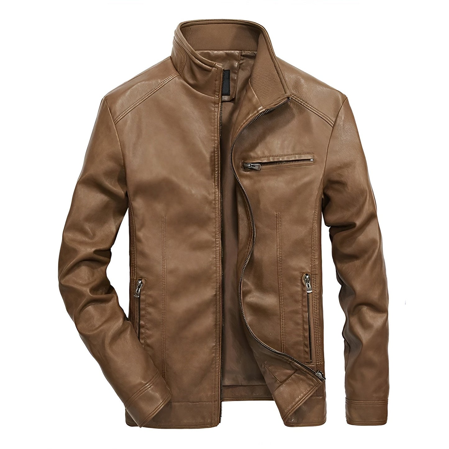 Noah™ | Men's Casual Leather Jacket