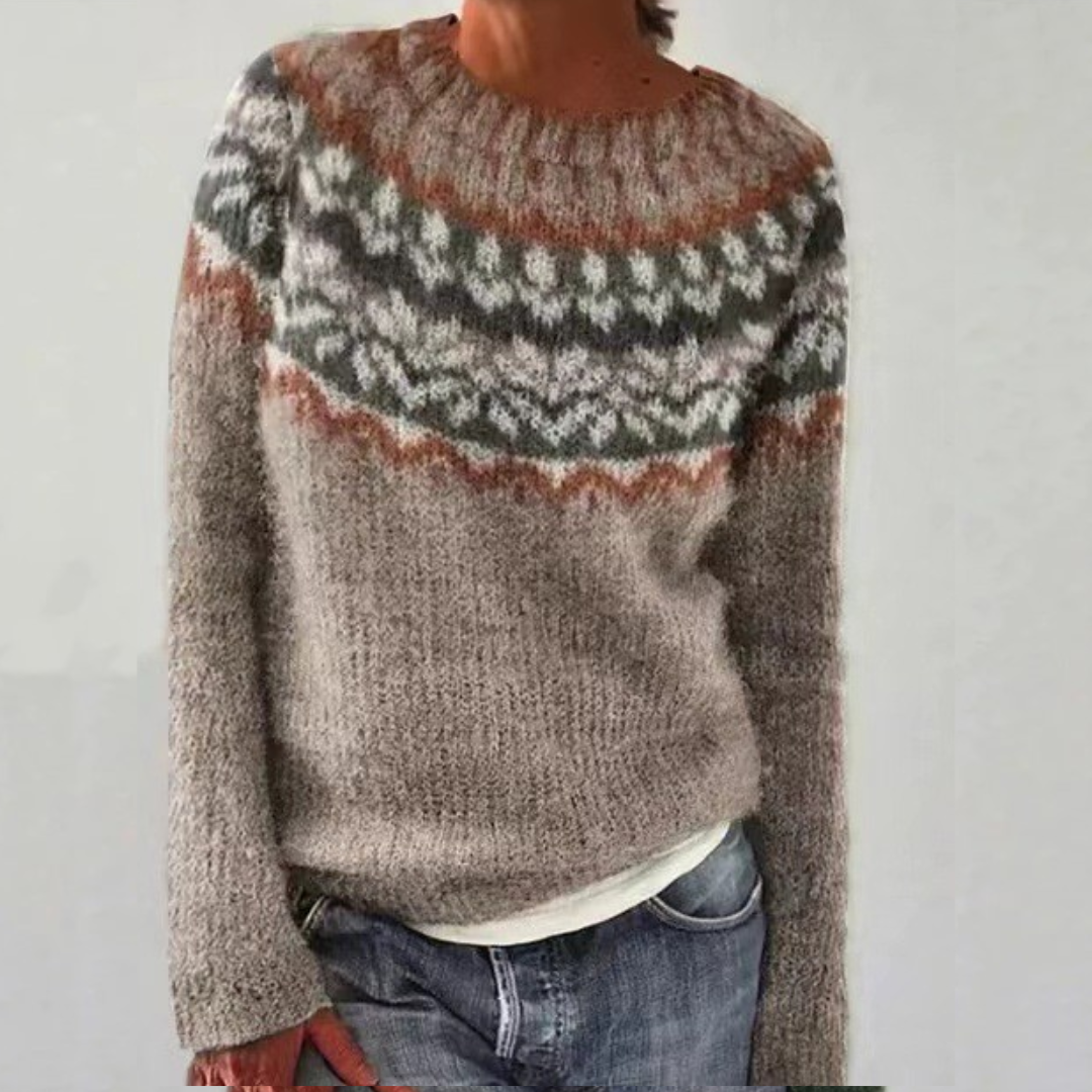 Olivia™ | Timeless Icelandic Sweater