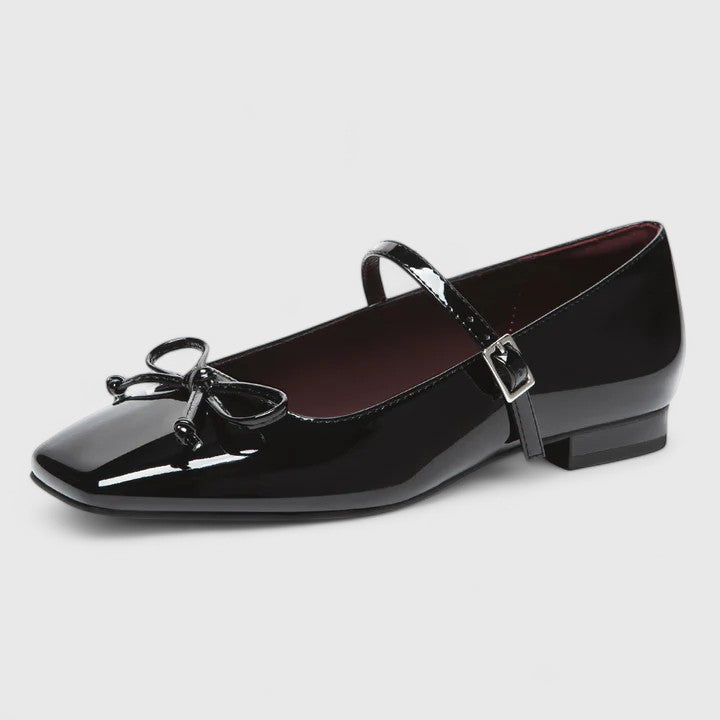 Women's Comfort Square Toe Ballet Flats in Three Colors