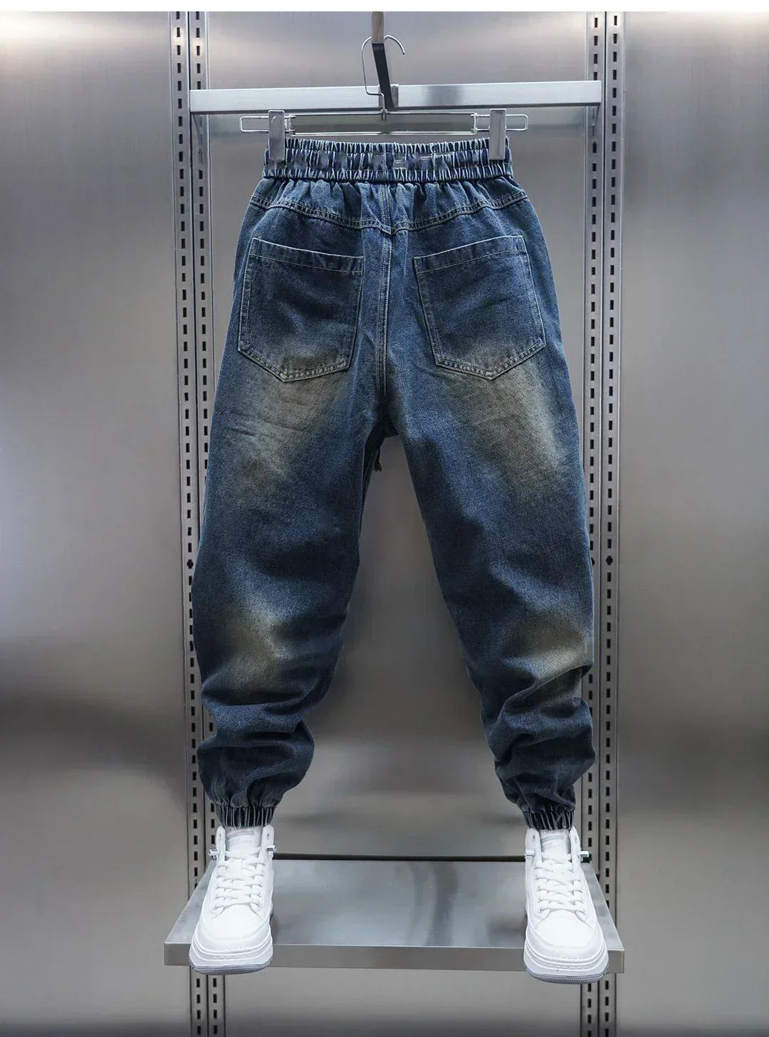 Laurent™ | Baggy Denim Pants with Waistband