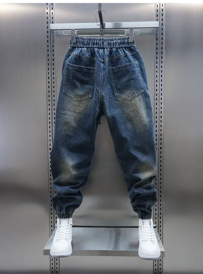 Laurent™ | Baggy Denim Pants with Waistband