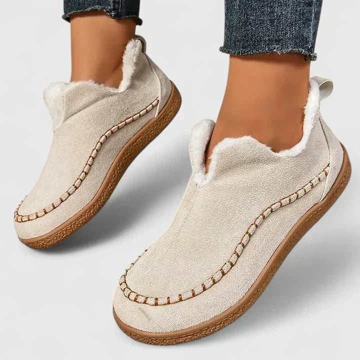 Women's Comfort Boots in Neutral Shades