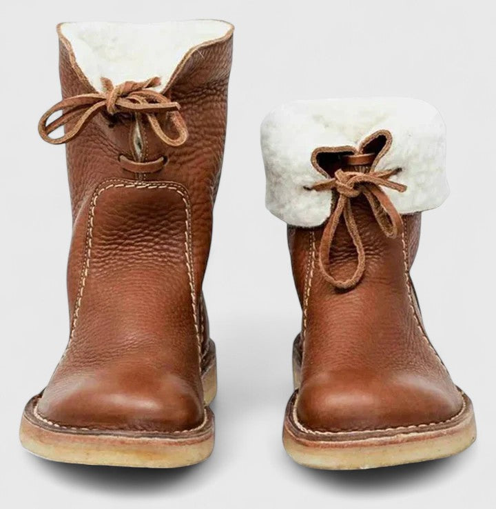 Women's Comfort Boots in Red, Brown or Blue