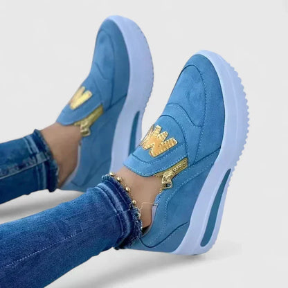 Women's Comfort Shoes in Red, White or Blue