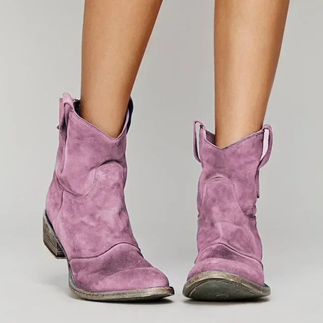 Women's Cowboy Boots in Five Colors