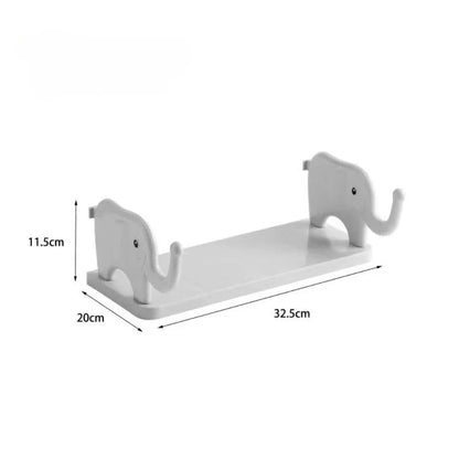 Floating Adhesive Bathroom Shelf