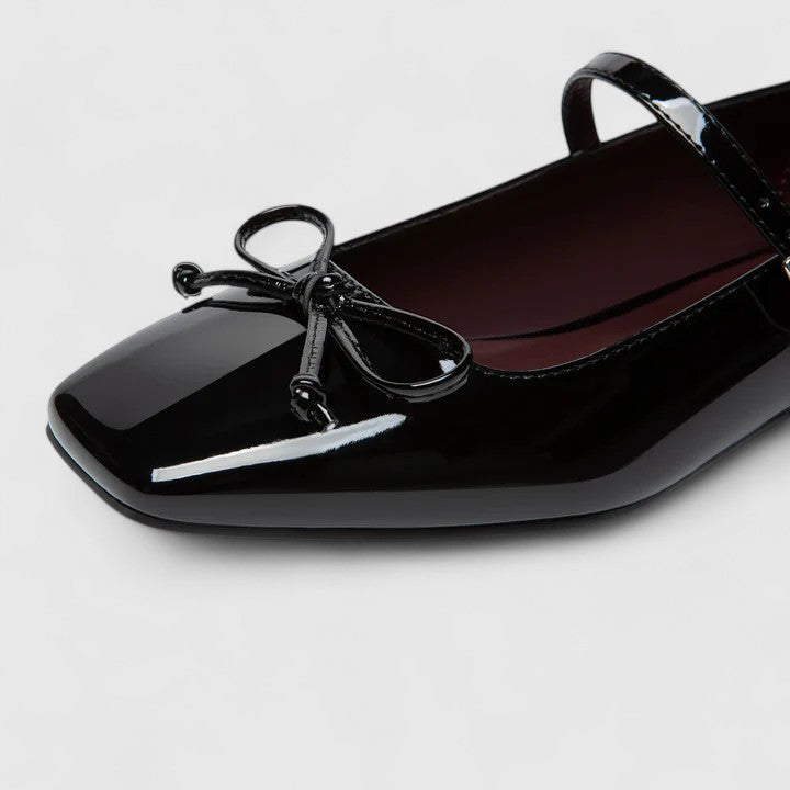 Women's Comfort Square Toe Ballet Flats in Three Colors