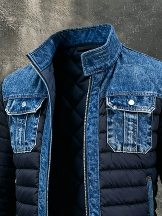 Vanhouten™ | Hybrid Padded Denim Jacket