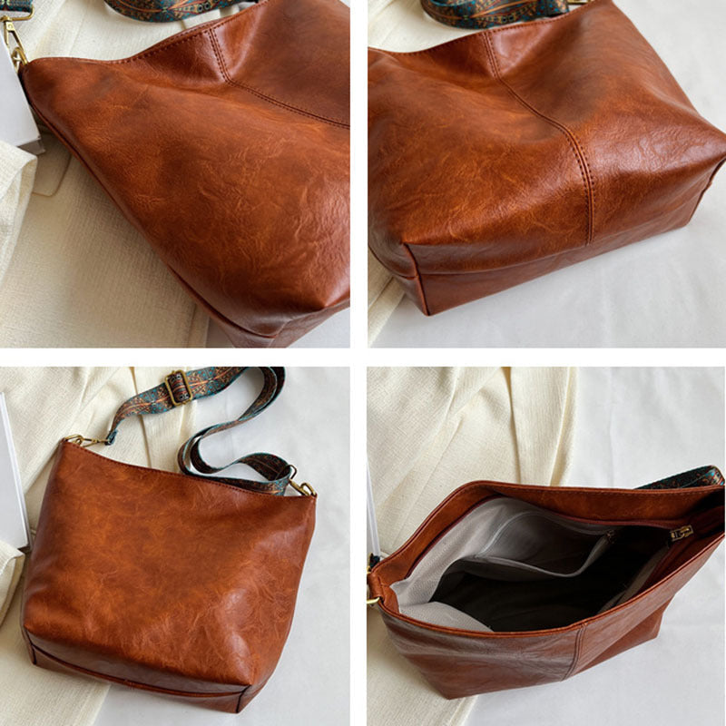 Shoulder bag with bohemian shoulder strap - Mila
