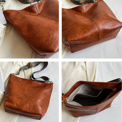 Shoulder bag with bohemian shoulder strap - Mila