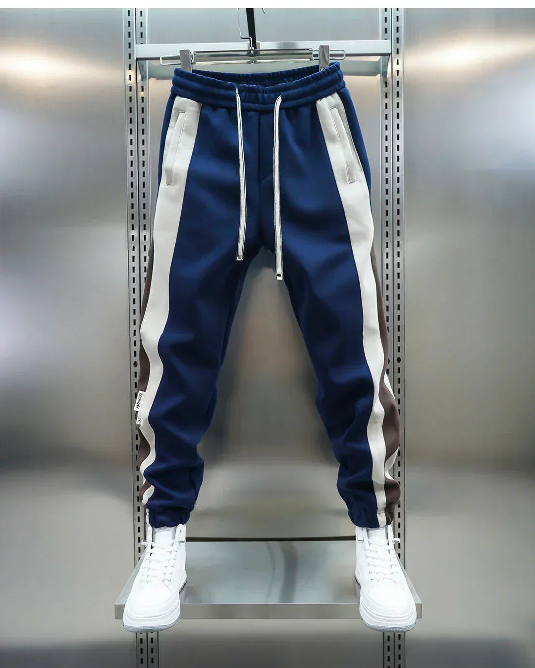 Laurent™ | Contrast Stripe Tension Pants