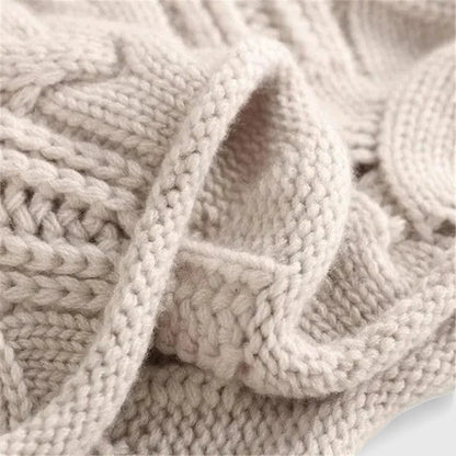 Women's Elegant Sweater in Beige or Blue