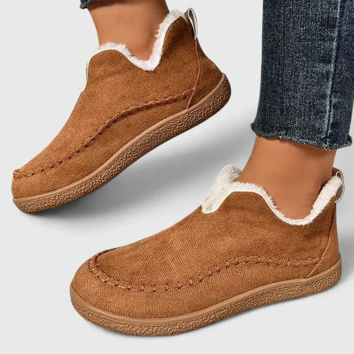 Women's Comfort Boots in Neutral Shades
