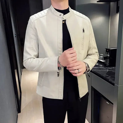 Adrien™ | Elegant Leather Jacket