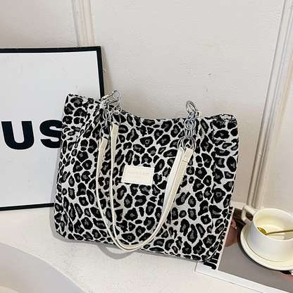 Roxane | Leopard Lush Tote