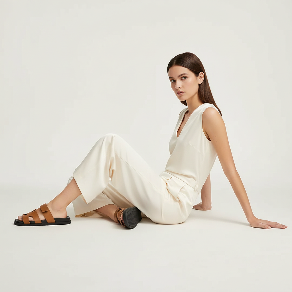 Stylish women's thong sandals - Lieke