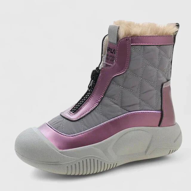 Women's Comfort Boots in Purple, White or Khaki