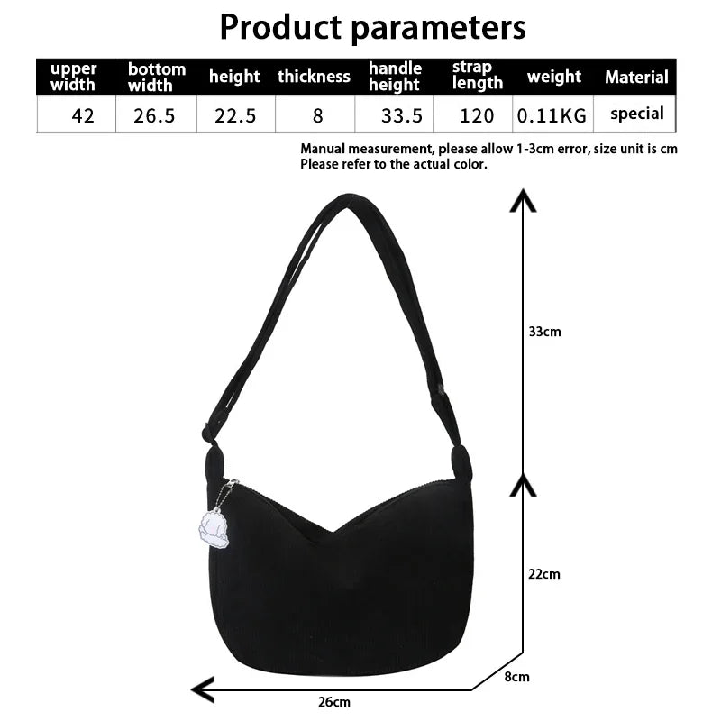 Women's Nylon Shoulder Bag