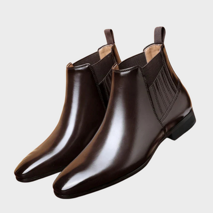 Peyton | Faux Leather Ankle Boots