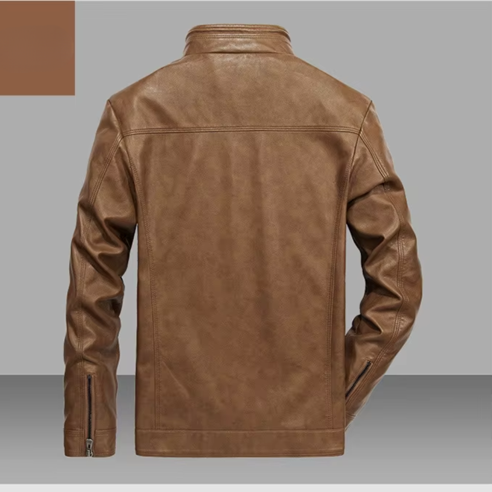 Noah™ | Men's Casual Leather Jacket