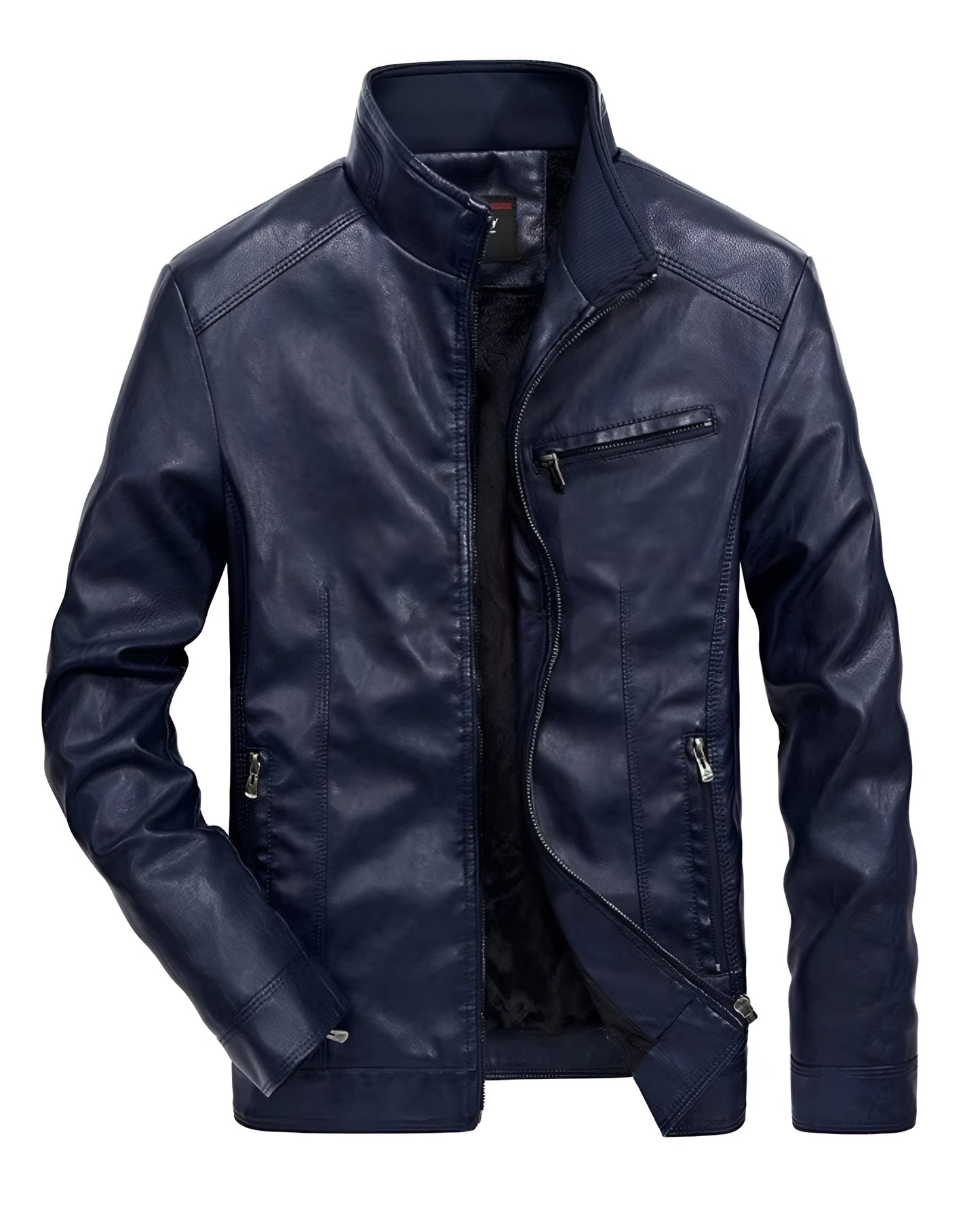 Noah™ | Men's Casual Leather Jacket
