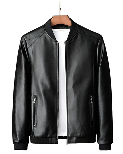 Maxime™ | Leather Motorcycle Jacket
