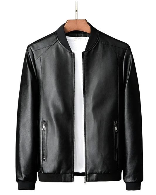Maxime™ | Leather Motorcycle Jacket