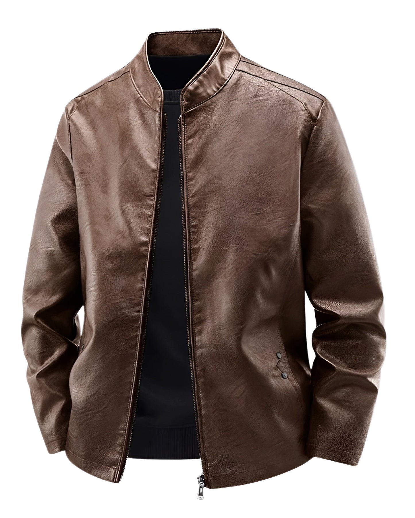 Maxime™ | Leather Motorcycle Jacket