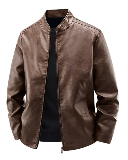 Maxime™ | Leather Motorcycle Jacket