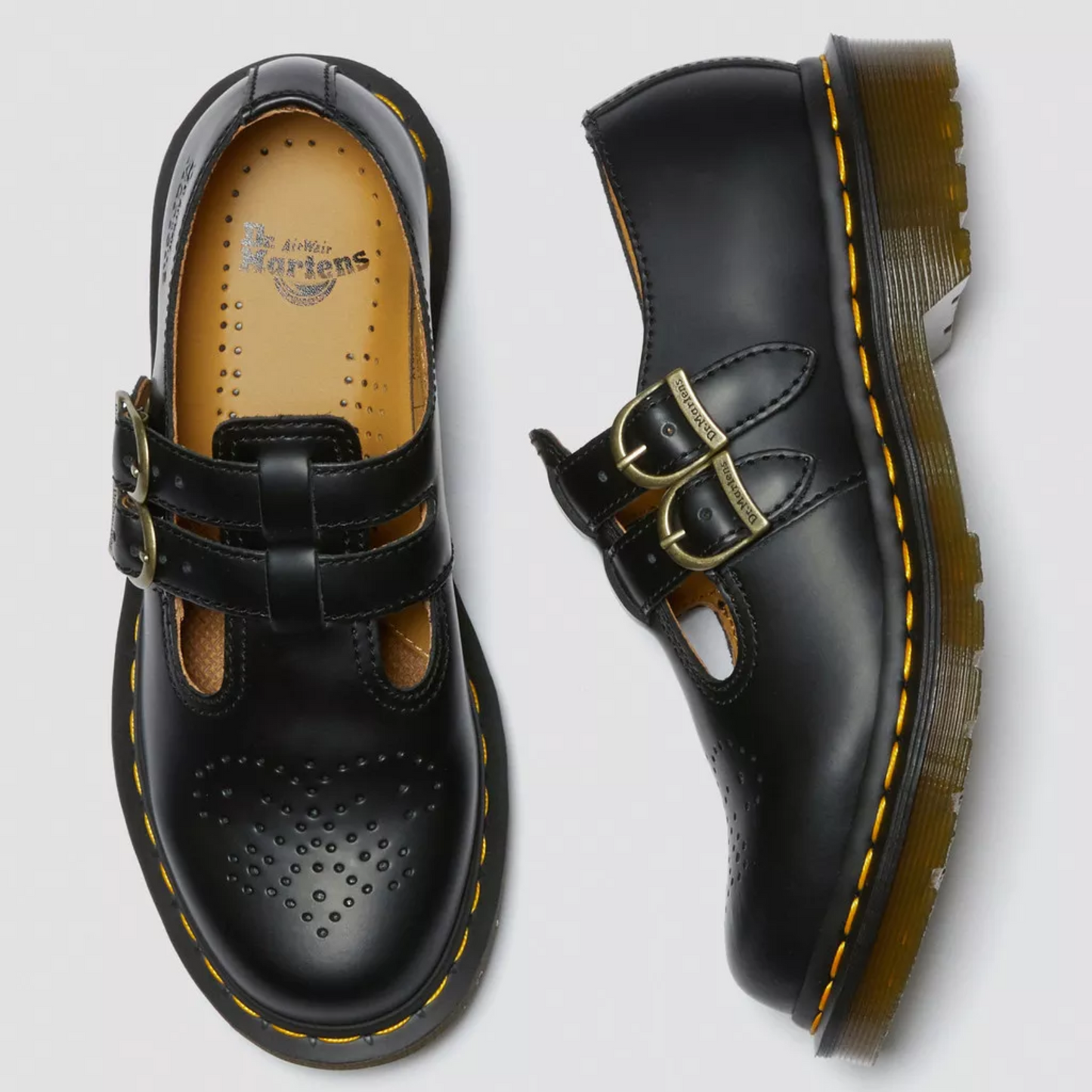 Women's Comfort Mary Jane Shoes in Black and Brown