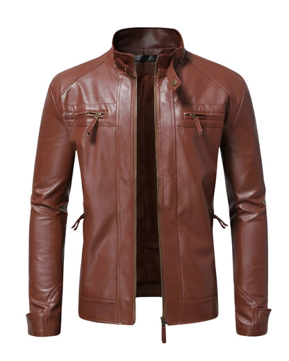 Louis™ | Elegant men's leather jacket
