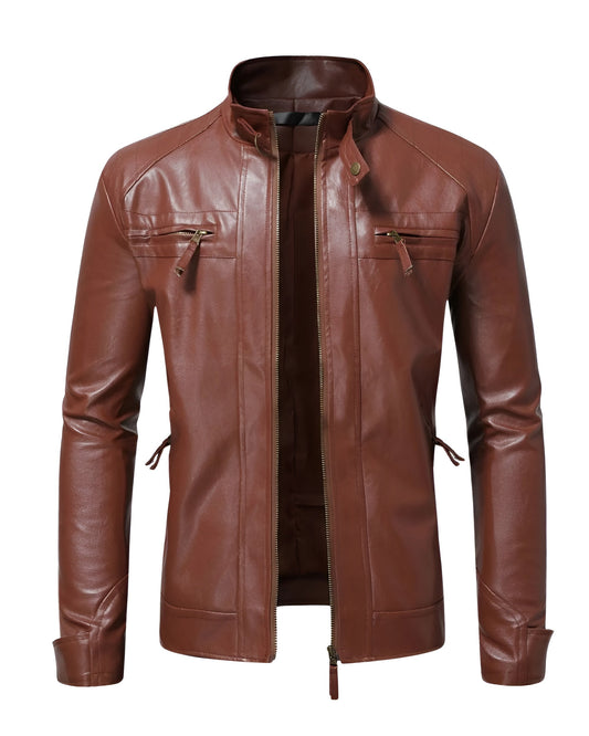 Louis™ | Elegant men's leather jacket