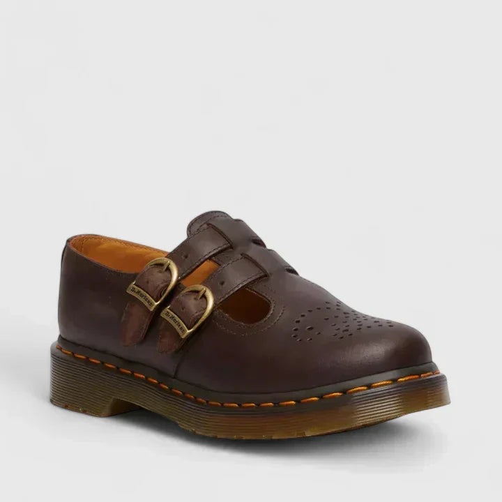 Women's Comfort Mary Jane Shoes in Black and Brown