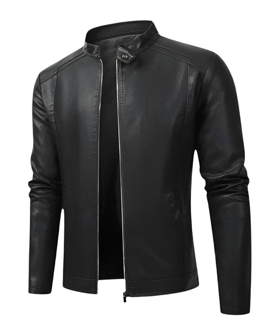 Alexandre™ | Elegant Men's Leather Jacket