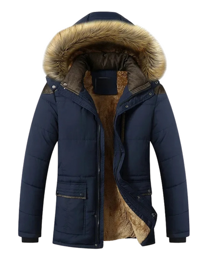 Adrien™ | Elegant Quilted Lined Winter Coat