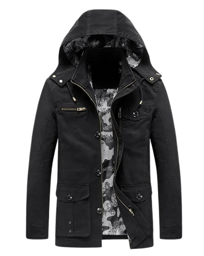 Théo™ | Elegant coat with multiple pockets