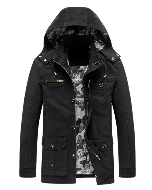 Théo™ | Elegant coat with multiple pockets