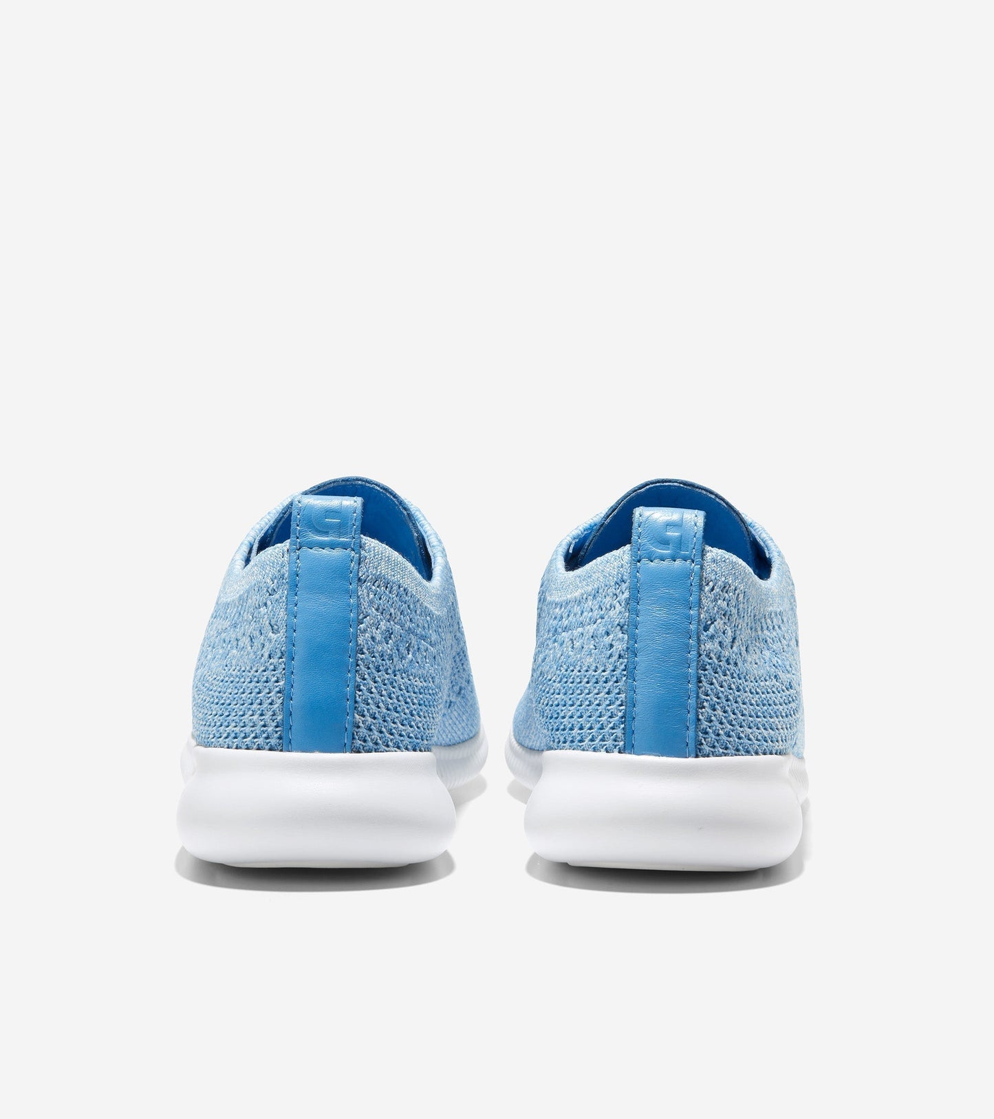 Women's Wingtip Oxford Shoes in Azure Blue