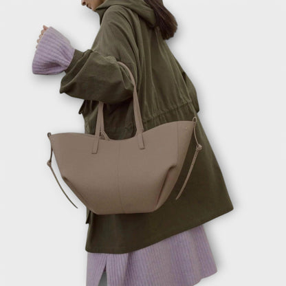 Women's Neutral Tone Shoulder Bag