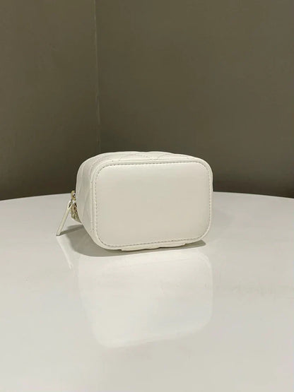 Chanel Quilted Pearl Crush Mini Vanity Cube