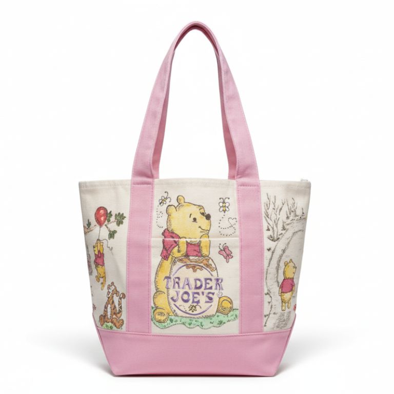 Winnie the Pooh x Trader Joe Tote Bags
