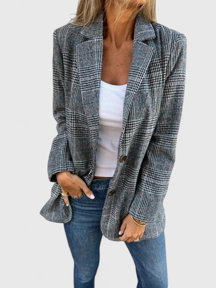 Women's Comfortable Blazer in Brown or Black